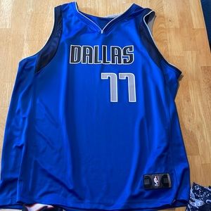 Luka Doncic Mavs jersey never worn